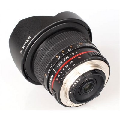 Camera lenses with 8mm f/3.5-22 fisheye camera lens for dslr camera