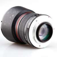 Trend item camera lenses with T mount adapter 85mm f/1.8 portrait lens for dslr camera