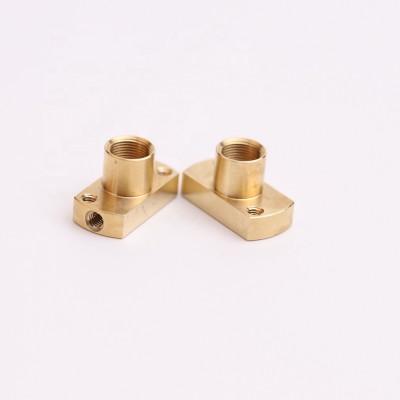 high precision cnc machined custom brass parts